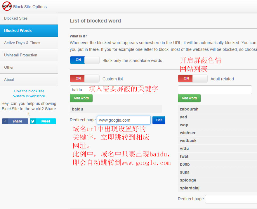 Block_site功能二 Block_site功能二