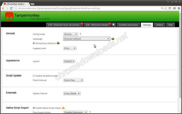 Tampermonkey 谷歌版“油猴” 最为流行的用户自定义脚本管理器之一介绍图4