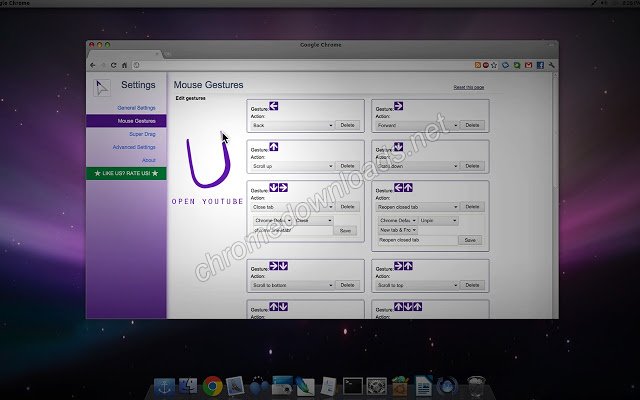 crxMouse Gestures 超强鼠标手势插件 支持自定义手势 充分发掘你的鼠标介绍图4